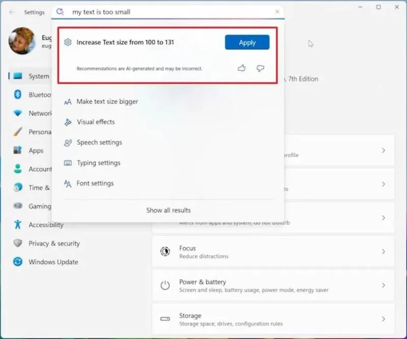 Нові функції штучного інтелекту Windows 11 для ПК Copilot+ з'являться у 2025 році