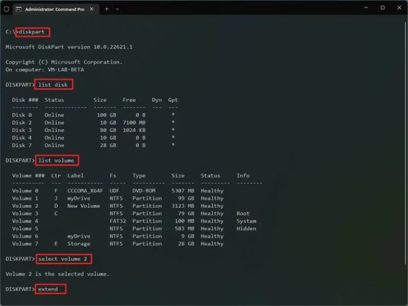 Kaip pakeisti skaidinio dydį sistemoje „Windows 11“