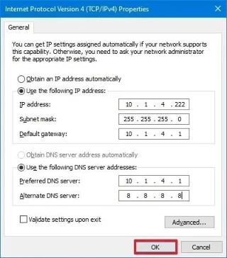 Як встановити статичну IP-адресу в Windows 10