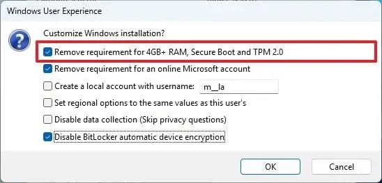 Kaip įdiegti „Windows 11“ nepalaikomoje aparatinėje įrangoje