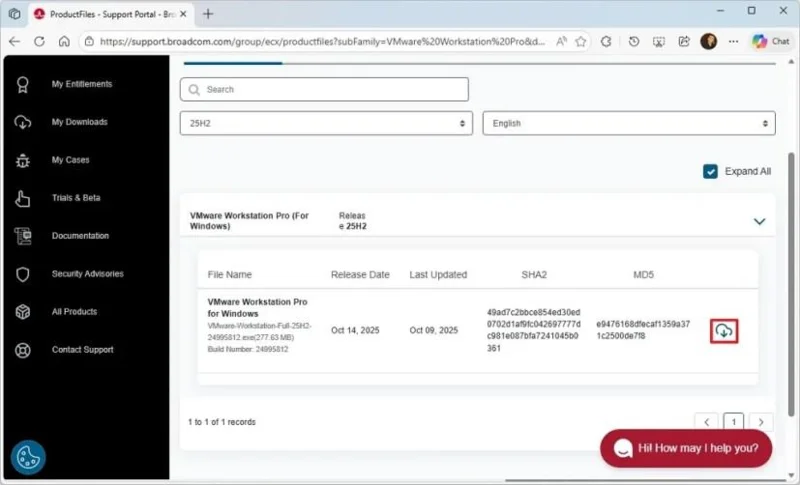 Kaip nemokamai atsisiųsti ir įdiegti „VMware Workstation Pro“ (25H2) sistemoje „Windows 11“