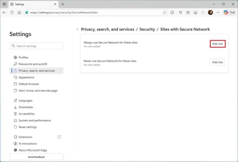 Hur man aktiverar gratis VPN på Microsoft Edge