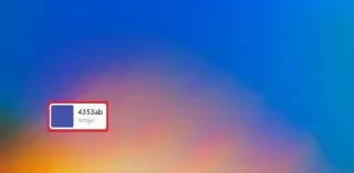 Jak vybrat barevné kódy HEX, RGB, HSL z libovolného pixelu ve Windows 11