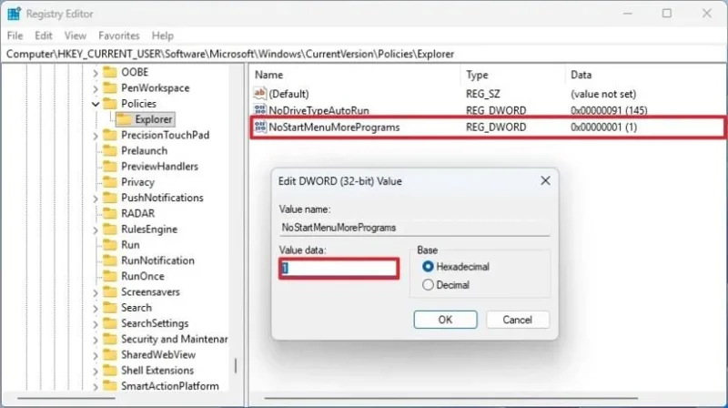 Så här döljer du listan Alla appar i Start-menyn i Windows 11
