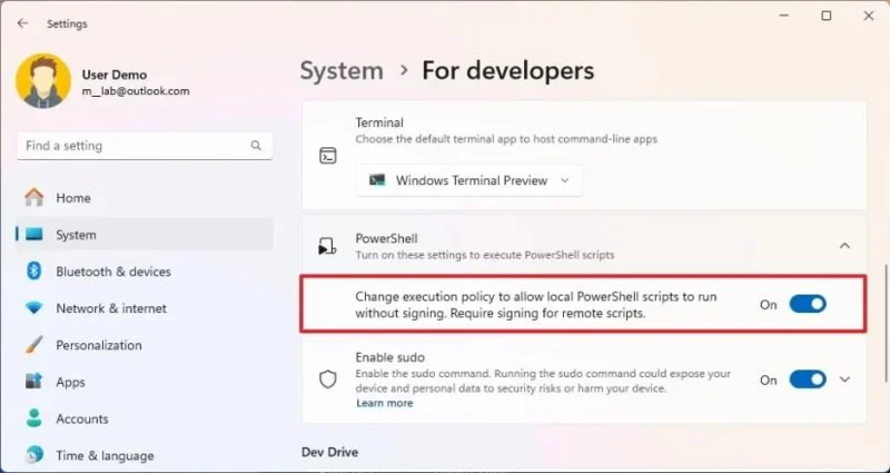 Kaip pakeisti vykdymo politiką, kad skriptai būtų vykdomi naudojant „PowerShell“
