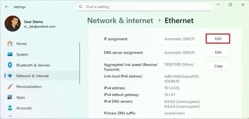 Як встановити статичну IP-адресу у Windows 11