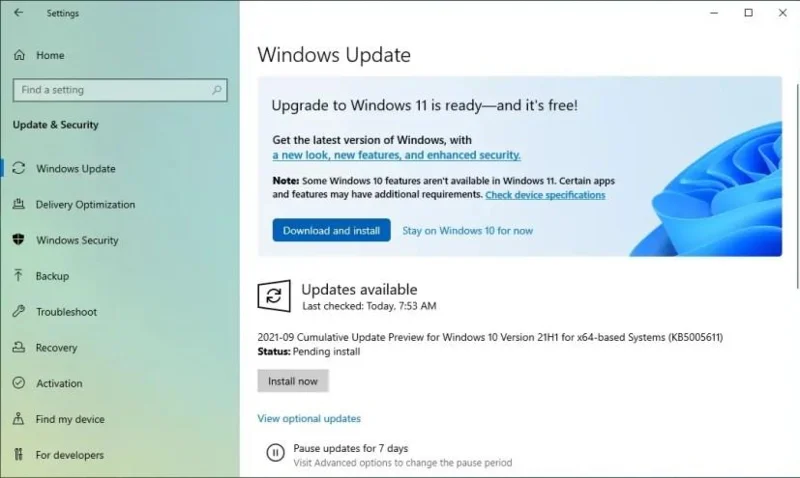 Kaip atnaujinti „Windows 10“ (BIOS) į „Windows 11“ (UEFI) neprarandant duomenų
