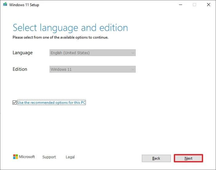 Kaip atsisiųsti ISO failą iš „Windows 11“