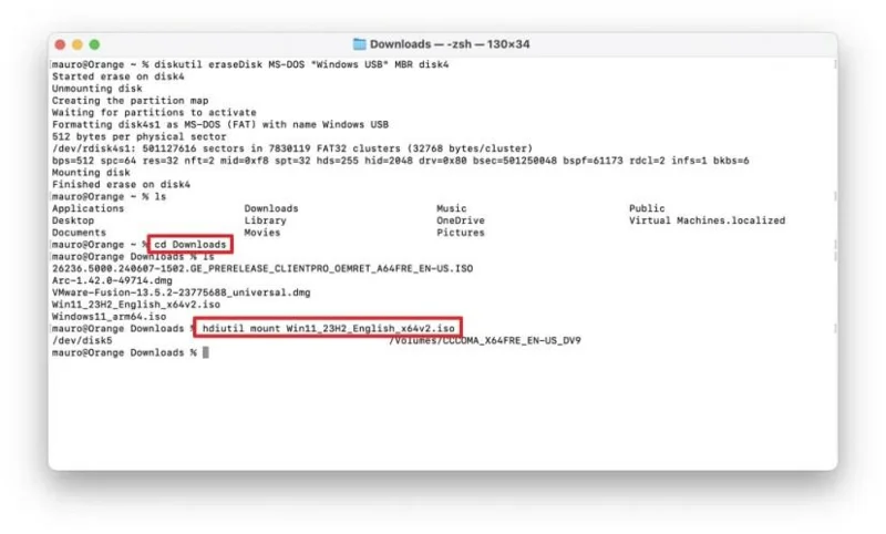 Kaip sukurti paleidžiamą USB atmintinę, skirtą „Windows 11“ (arba 10), iš „macOS“