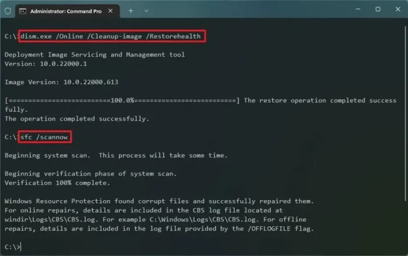 Kaip atkurti „Windows Update“ sistemoje „Windows 11“