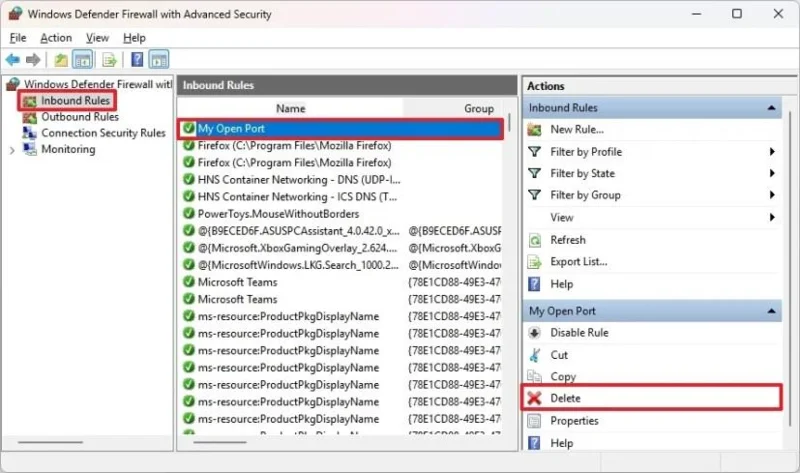 Hogyan lehet megnyitni egy tűzfalportot a Windows 11 rendszeren Hogyan lehet megnyitni egy tűzfalportot a Windows 11 rendszeren