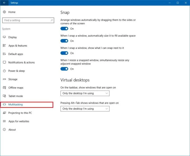 Windows 10: пояснення системних налаштувань