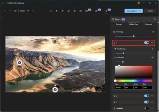 Що таке програма «Пересвітлення на фотографіях» і як її використовувати у Windows 11? Пояснення інструменту для роботи зі штучним інтелектом у зображенні.