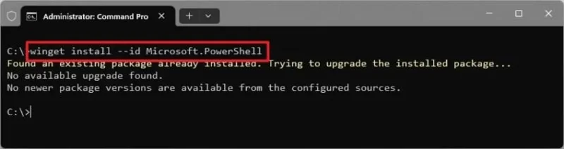 Kaip įdiegti „PowerShell 7.5.4“ sistemoje „Windows 11“