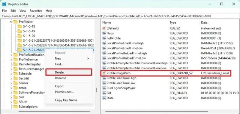 Sådan sletter du brugerkonti i Windows 11