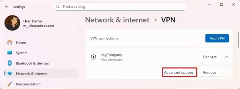 Як налаштувати VPN-з’єднання у Windows 11