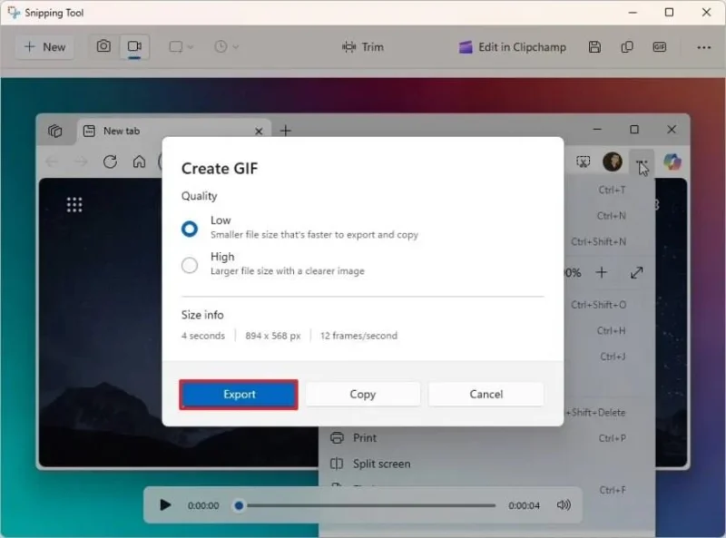 Як створювати GIF-файли у Windows 11 за допомогою інструмента «Ножниці»