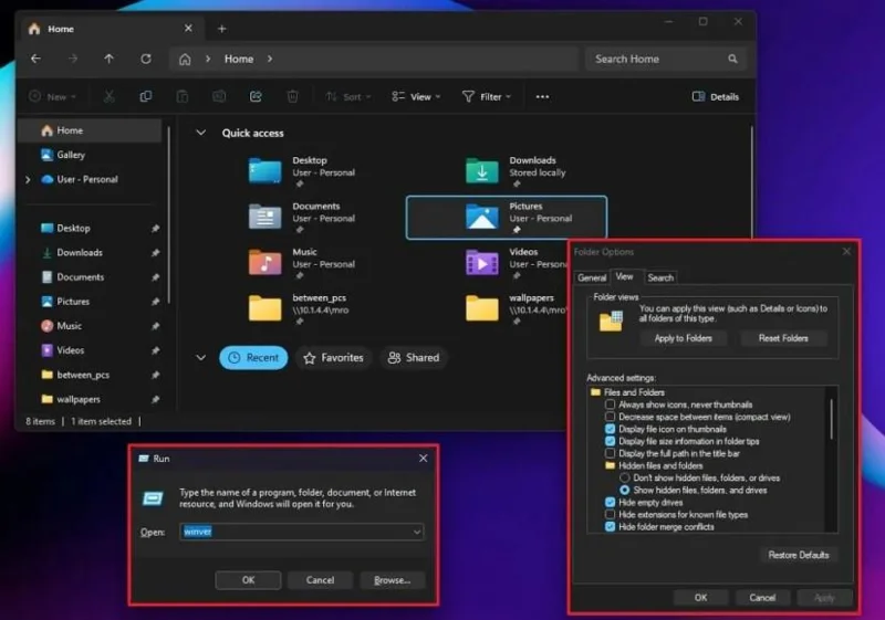 Hogyan engedélyezhetőek az új sötét módú vizuális elemek a Windows 11-ben