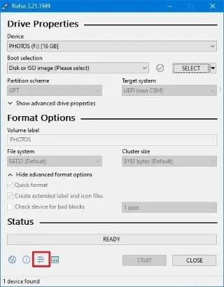 Kaip atsisiųsti „Windows 10“ ISO failą į USB atmintinę naudojant „Rufus“