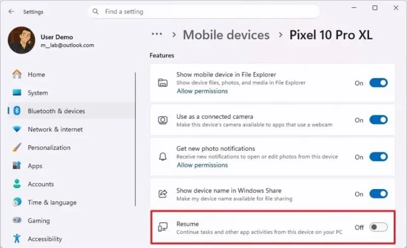 Kaip įjungti „Android“ programos atnaujinimą sistemoje „Windows 11“