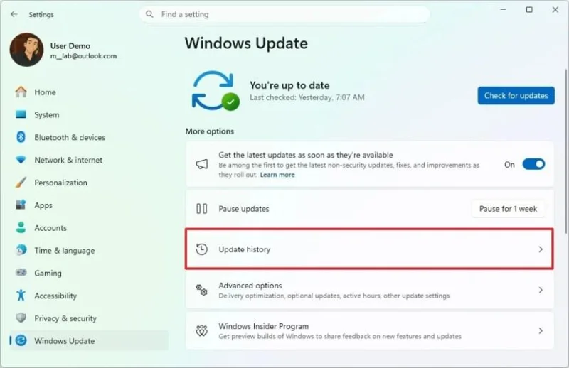 5 būdai, kaip rankiniu būdu pašalinti naujinimą sistemoje „Windows 11“ (2026 m.)