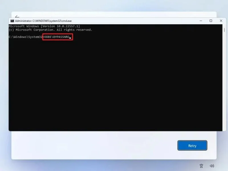 Kaip apeiti interneto ryšį diegiant „Windows 11“