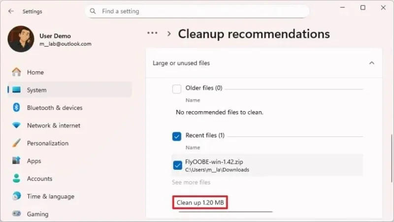 Kaip atlaisvinti vietos saugykloje sistemoje „Windows 11“