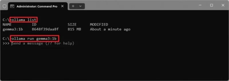 Sådan installeres Google Gemma 3 (eller 3n) AI-model på Windows 11