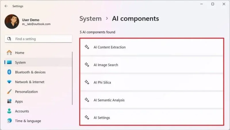 Како проверити вештачку интелигенцију модела инсталираних на Windows 11