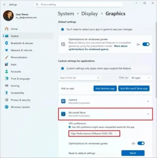 Jak nastavit výchozí grafickou kartu pro aplikace ve Windows 11