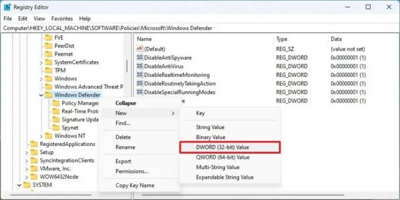 Як назавжди вимкнути антивірус Defender у Windows 11