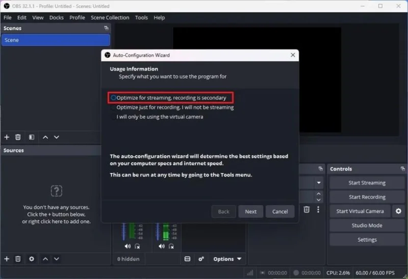 Jak nainstalovat OBS Studio ve Windows 11 – pro nahrávání a streamování videa