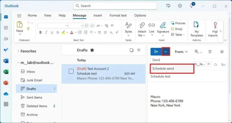 Як запланувати електронну пошту в додатку Outlook Як запланувати електронну пошту в додатку Outlook