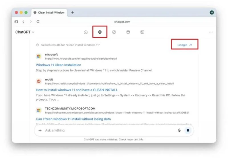 OpenAI запускає браузер ChatGPT Atlas на macOS, Windows 11 (буде доступний далі)