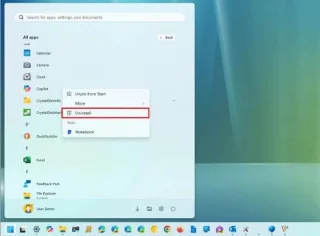 Як видалити програми у Windows 11